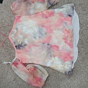 White House Black Market off shoulder top